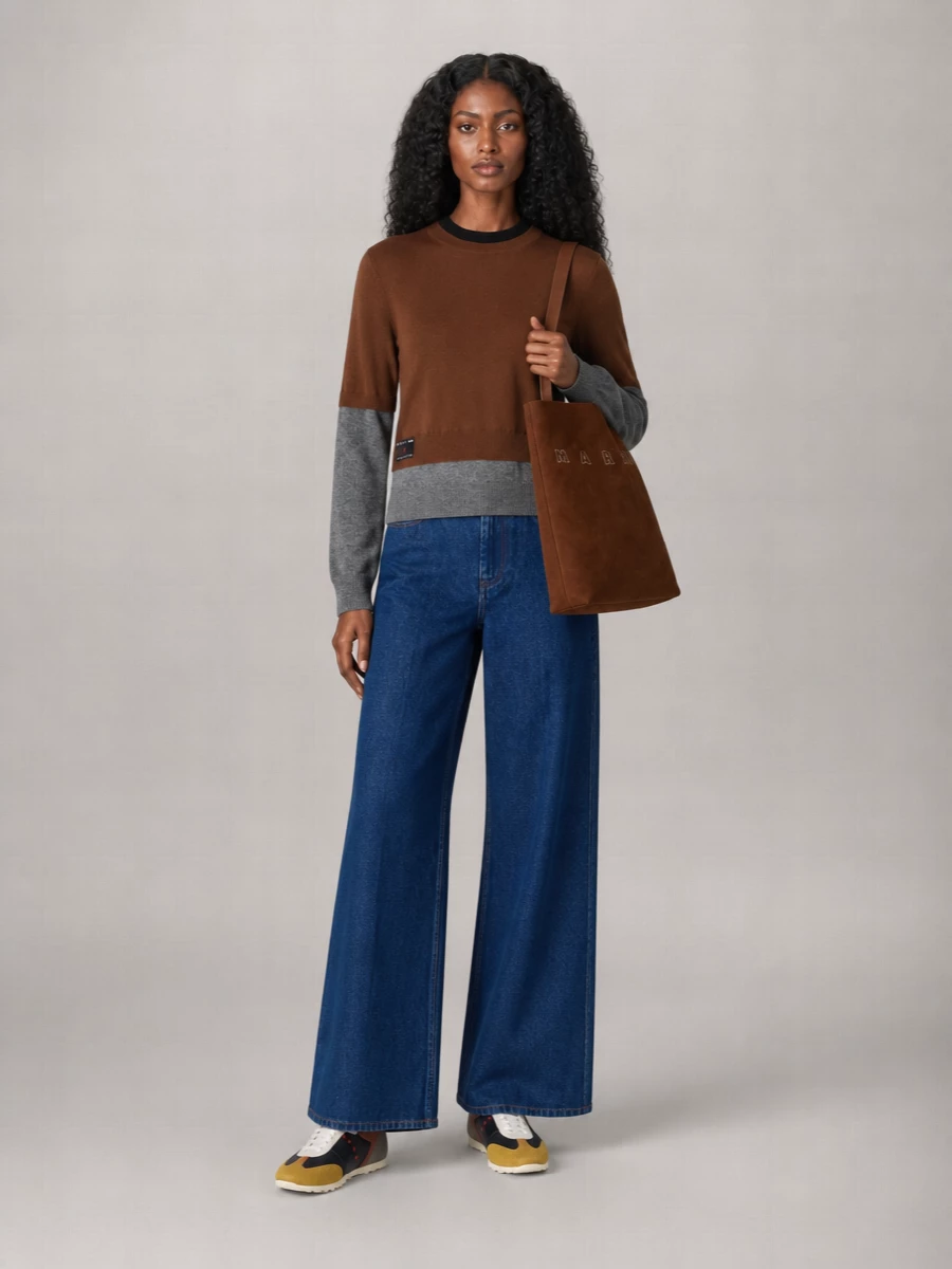 Marni Museo Small Leather Tote Bag