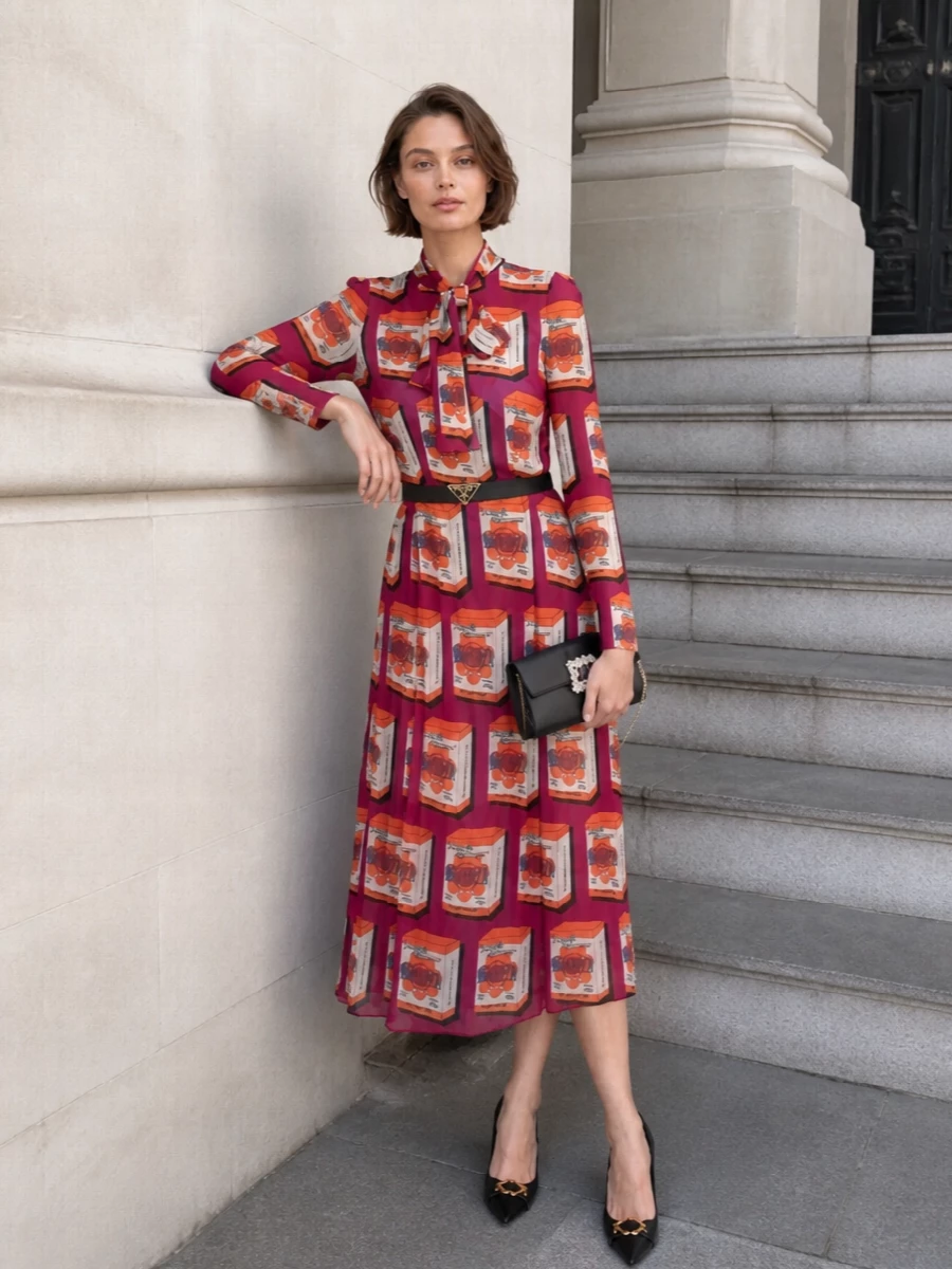 Dolcegabbana shirt dress black pumps belt