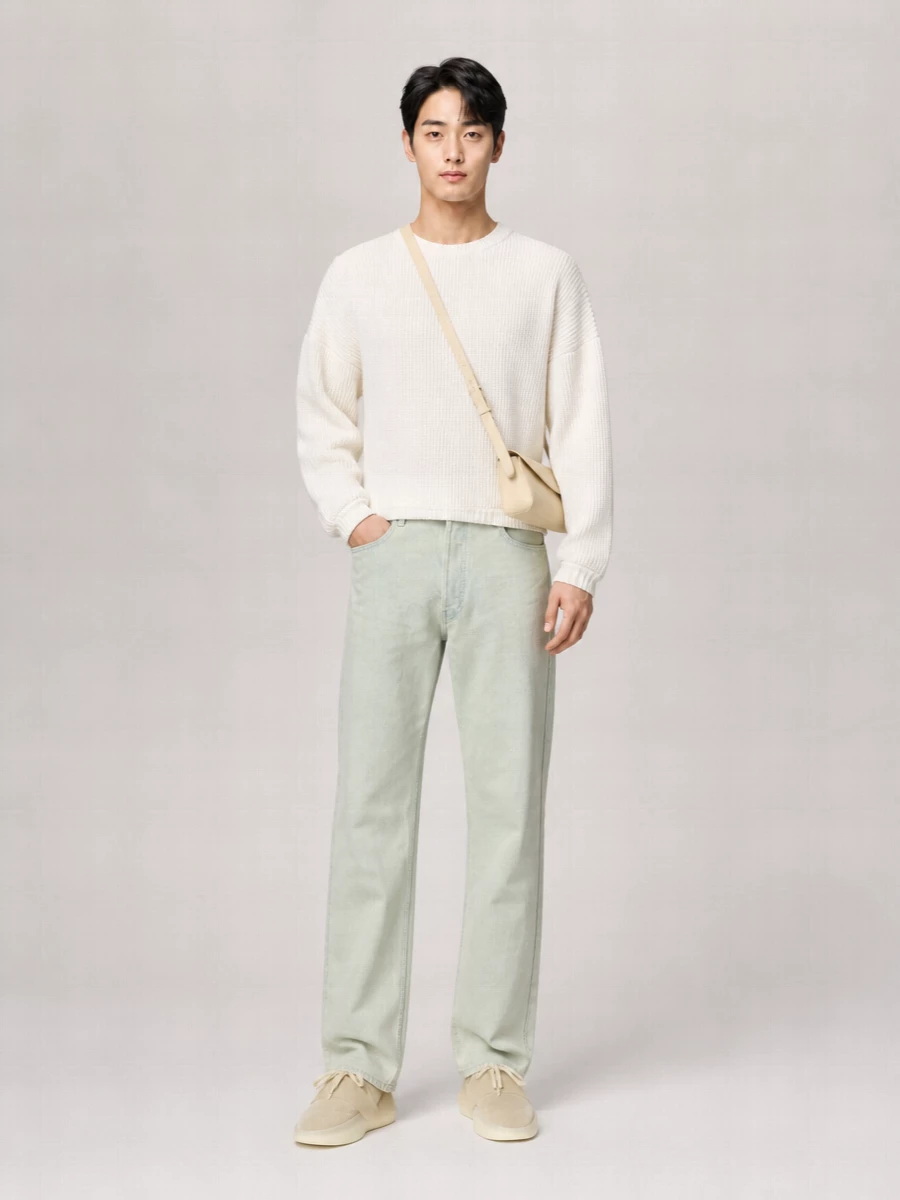 Fear Of God Ribbed Crew Neck Jumper