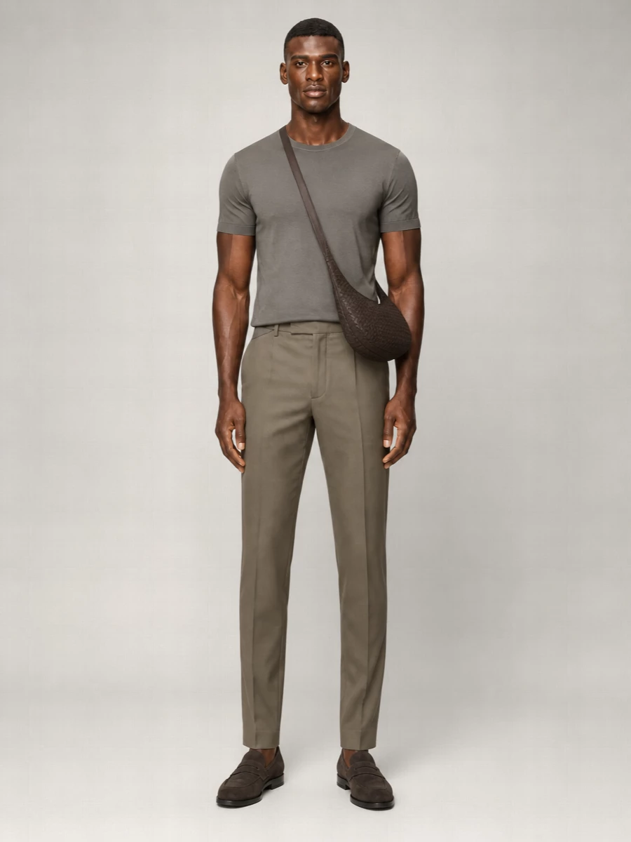 Zegna Suede Leather Loafers