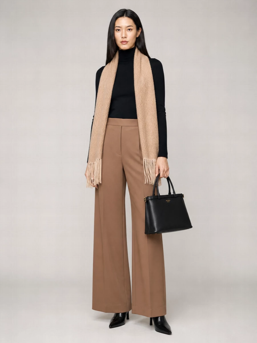 Max Mara Cashmere Turtleneck Sweater Long Sleeves