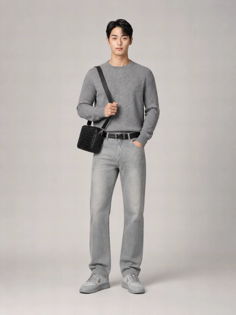 Prada Cotton Corduroy Straight-Leg Trousers