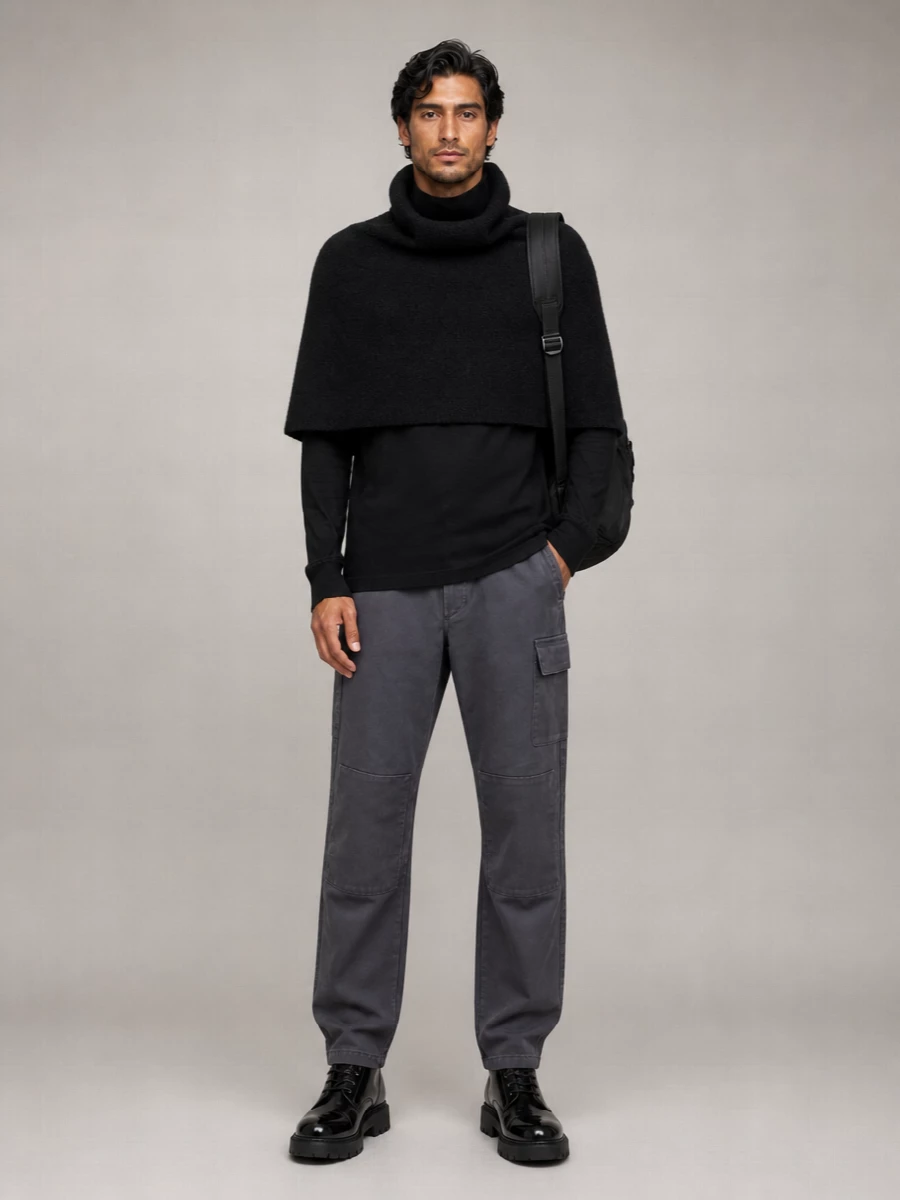 Givenchy Leather Cargo Ankle Boots