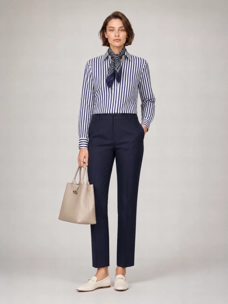 Polo Ralph Lauren Striped Cotton Long-Sleeve Shirt