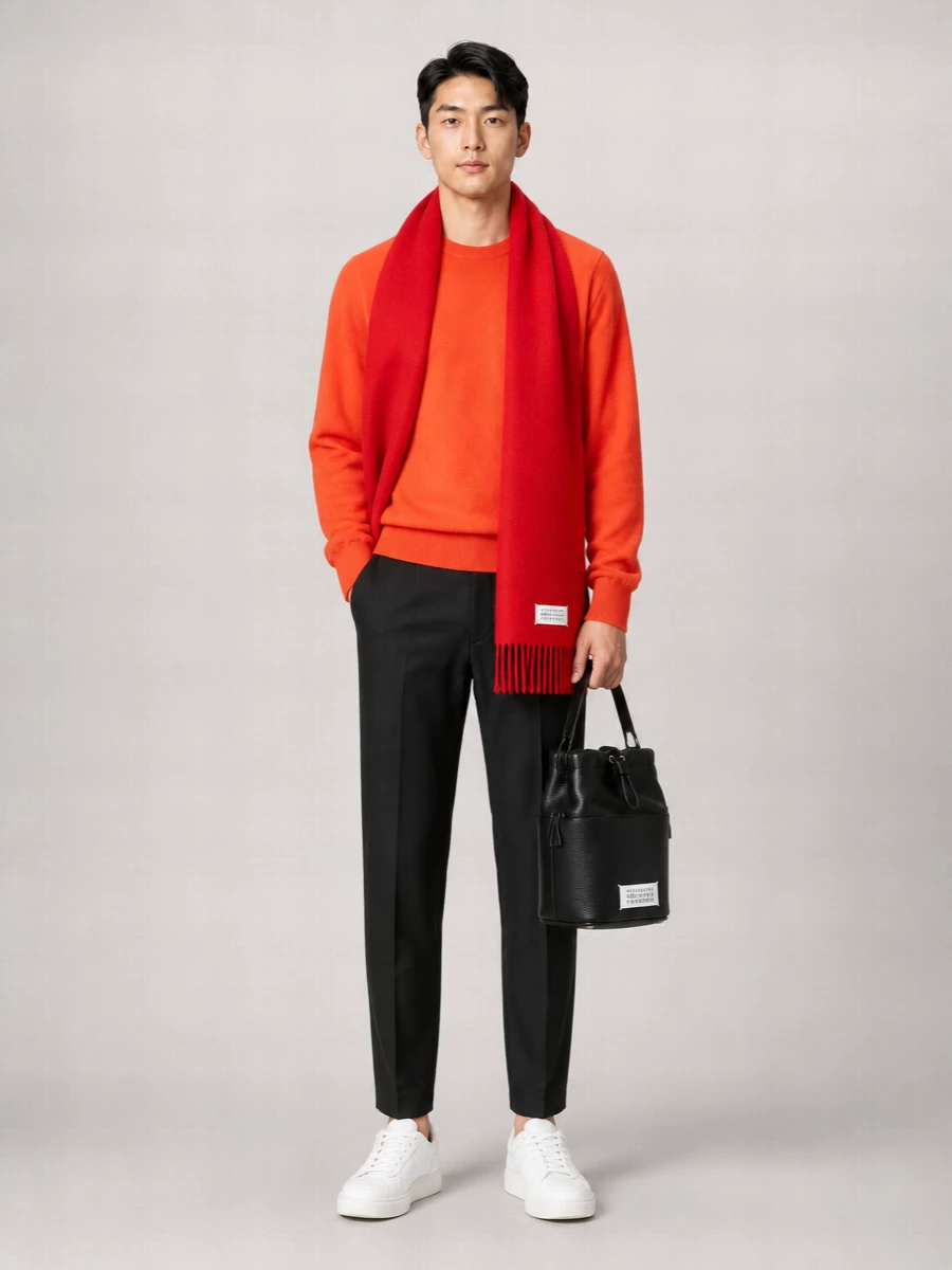 Comme Des Garçons Wool Crewneck Jumper