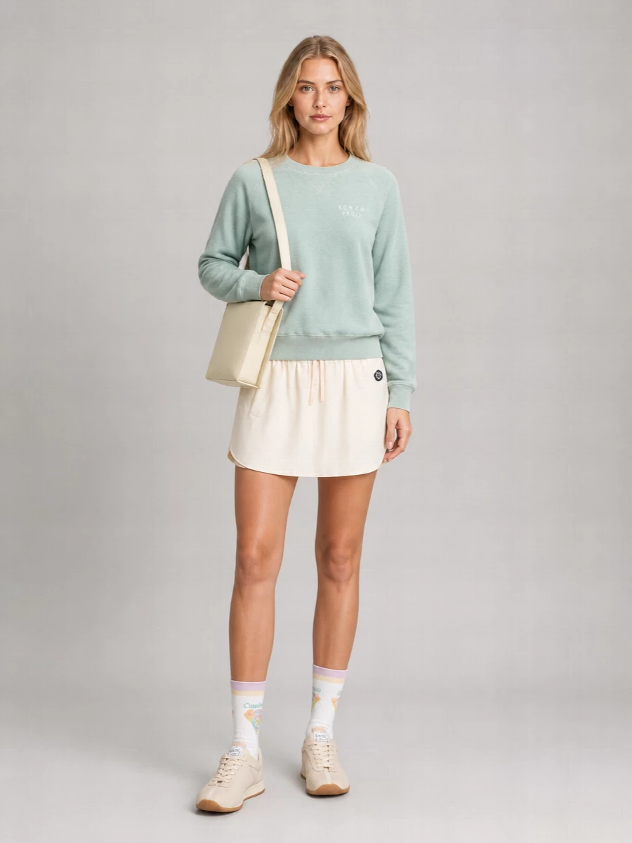 Kenzo Mélange Cotton Sweatshirt