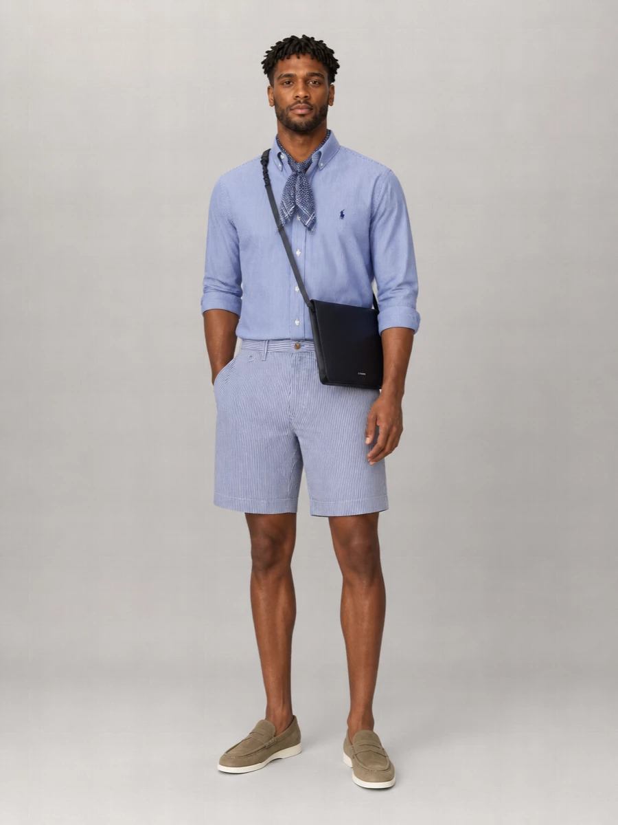 Polo Ralph Lauren Slim-Fit Stretch Cotton Long-Sleeve Shirt