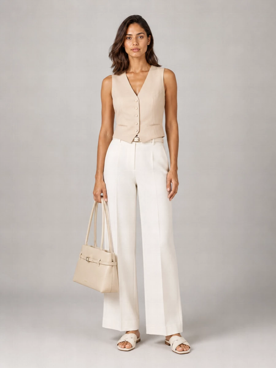 Circolo 1901 Straight-Leg Wide-Leg Trousers