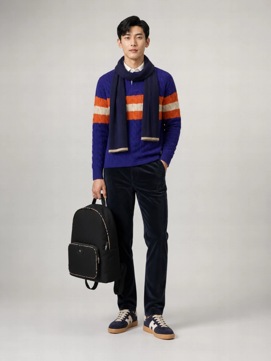 Polo Ralph Lauren Wool Alpaca Crewneck Sweater