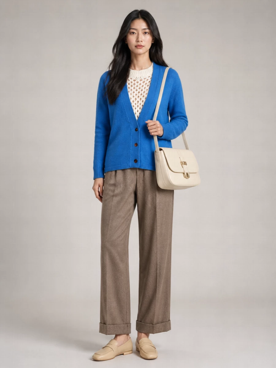 Alysi cashmere wool fitted jacket