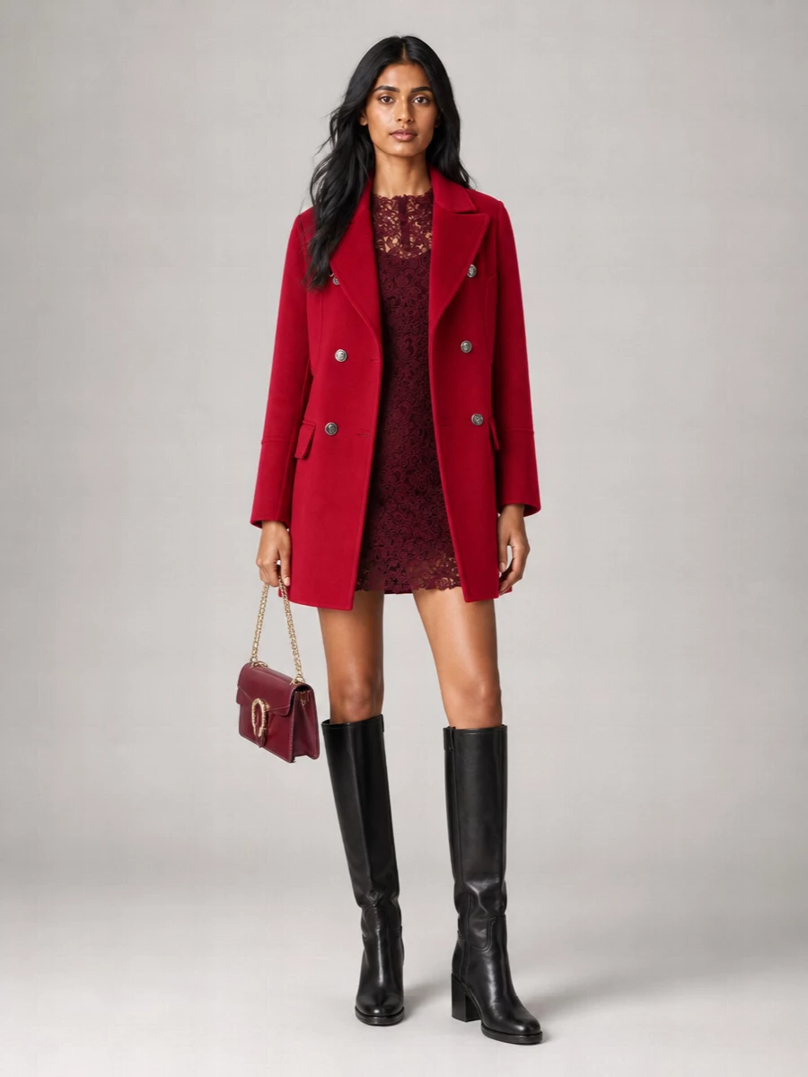 Brunello Cucinelli Calf Leather High Heel Boots