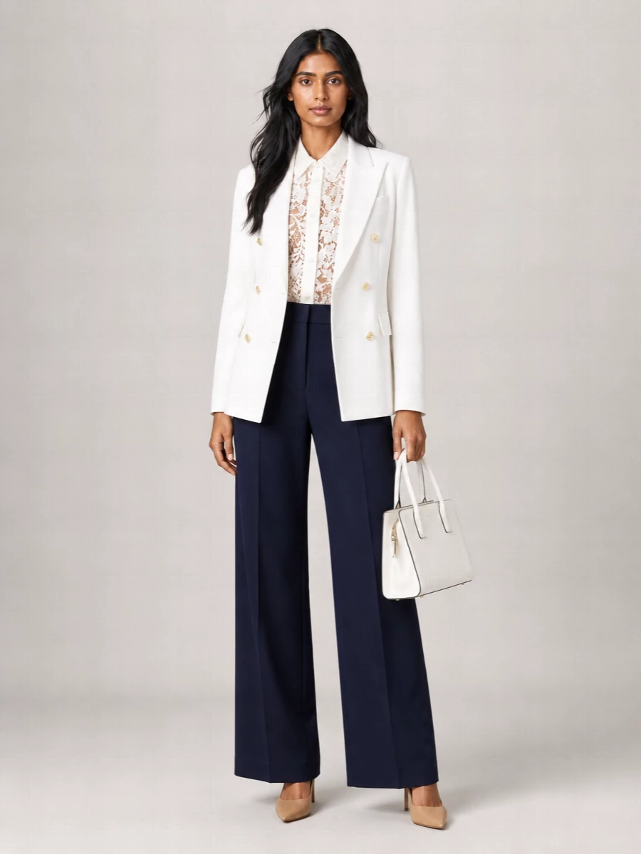 Michael Kors Double-Breasted Blazer