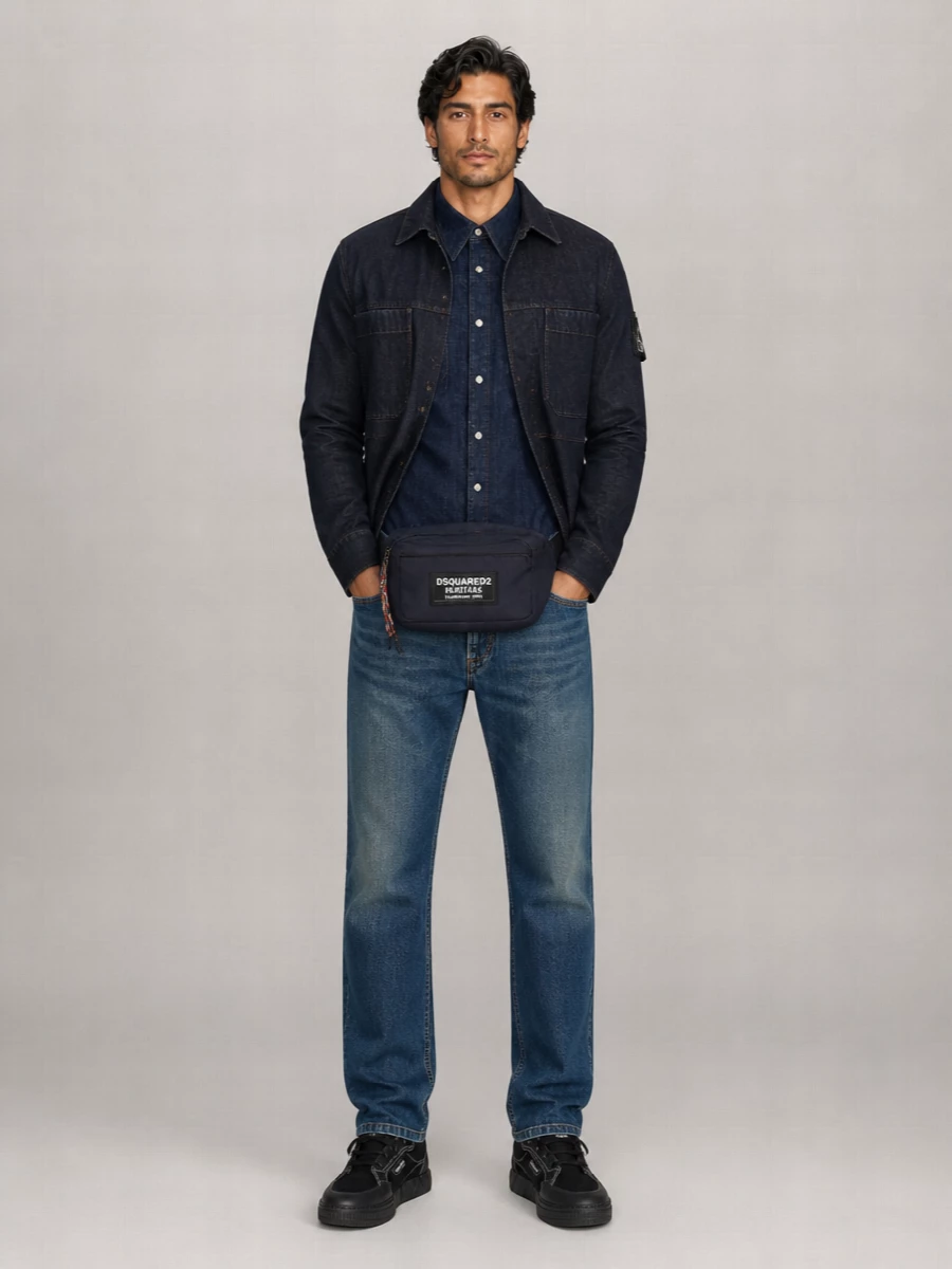 Dsquared2 Fabric Belt Bag