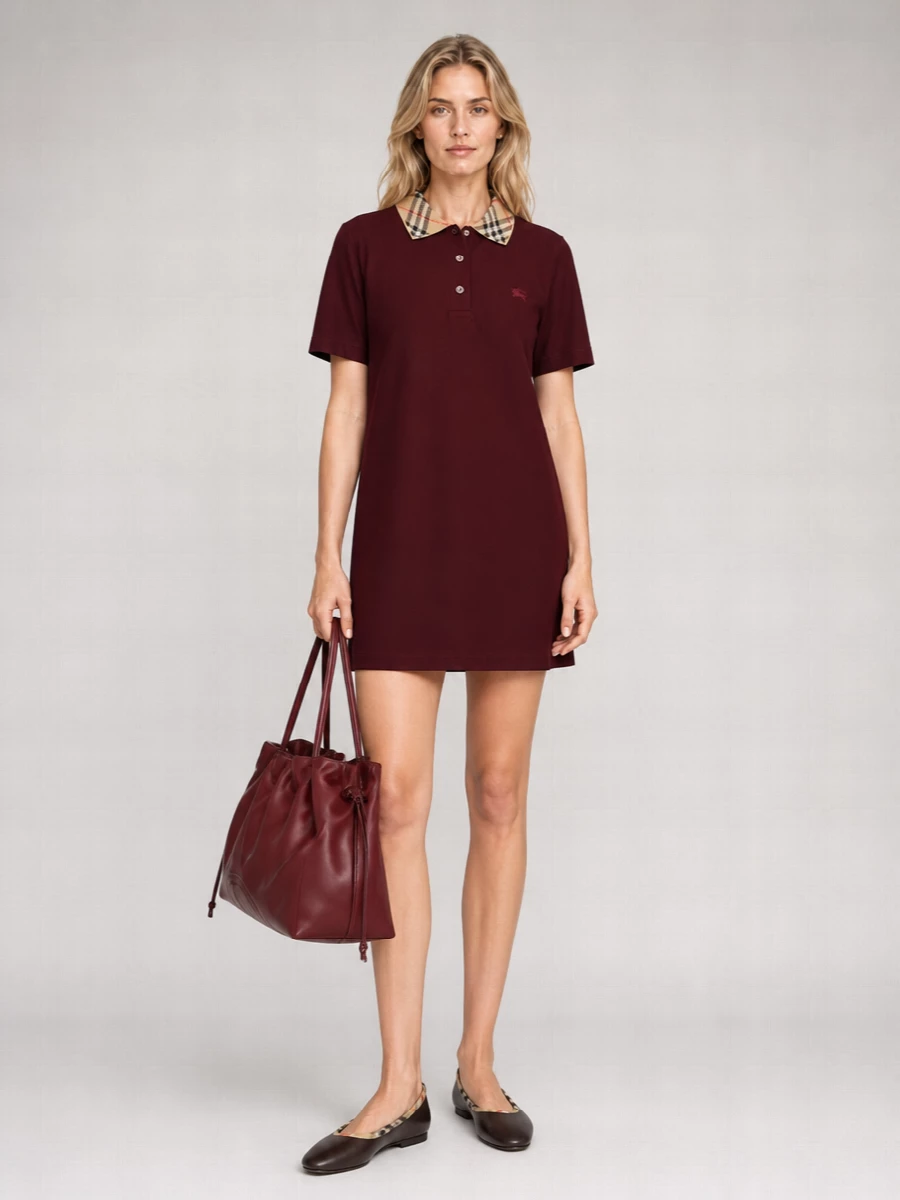 Burberry Leather Ballerina Shoes