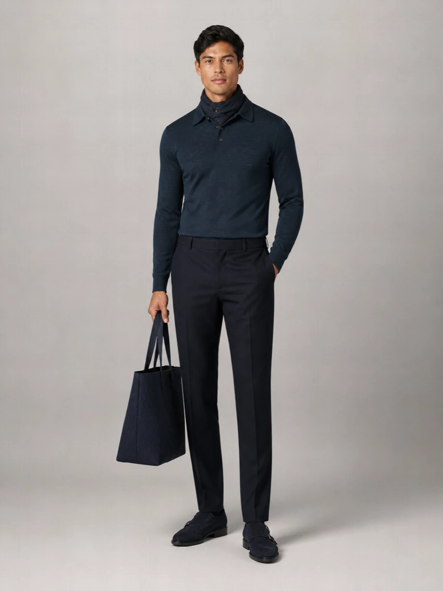 Zanone Virgin Wool Crewneck Jumper