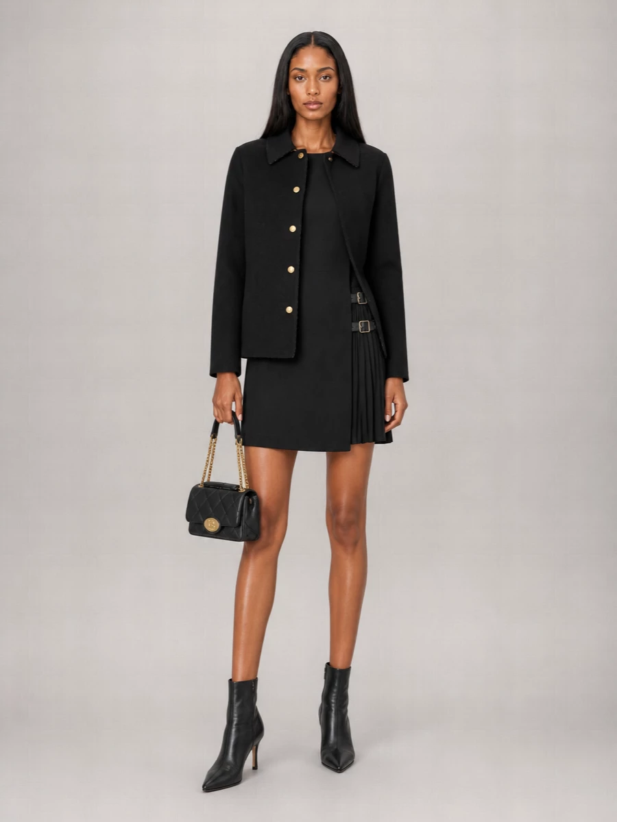 Burberry Wool Fitted Jacket