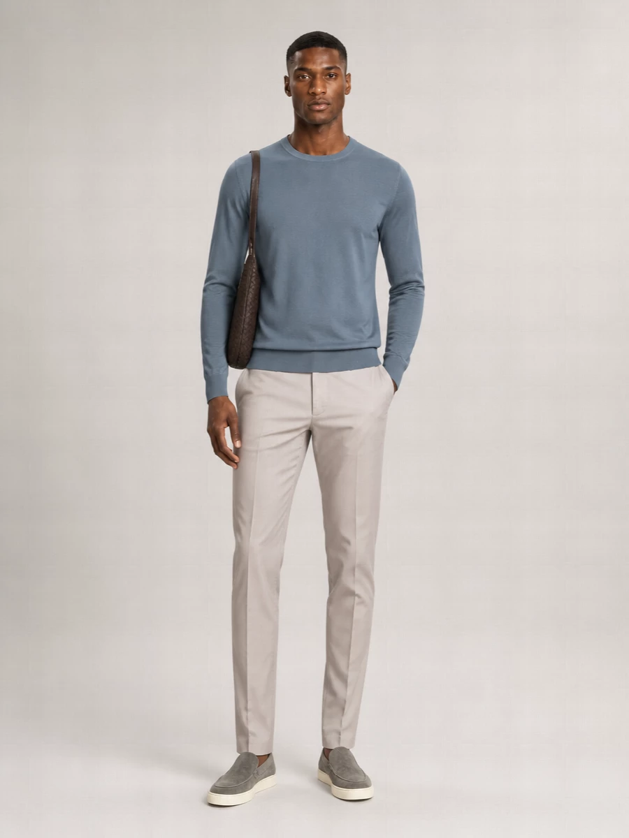 Brunello Cucinelli Leather Slip-On Sneakers