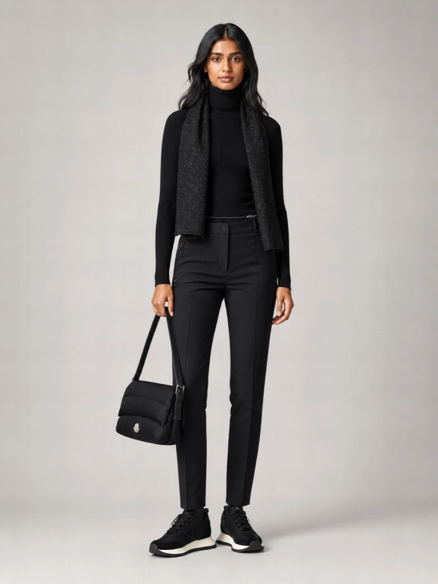 Moncler Grenoble Slim-Fit Technical Twill Trousers