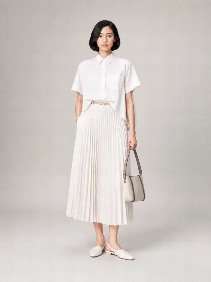 Sacai Pleated Skirt