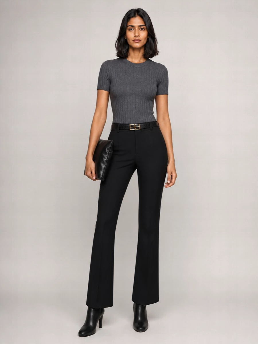 Bottega Veneta Flared Suit Trousers