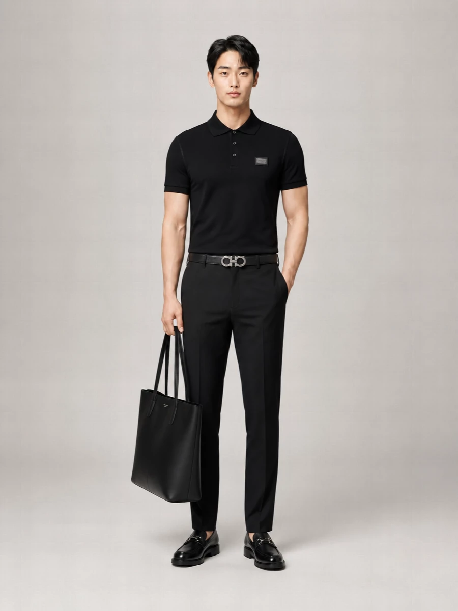 Ferragamo Leather Shoulder Bag