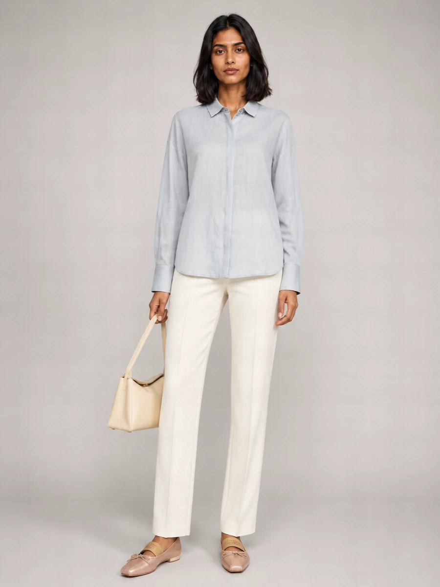 S Max Mara Ramie Shirt