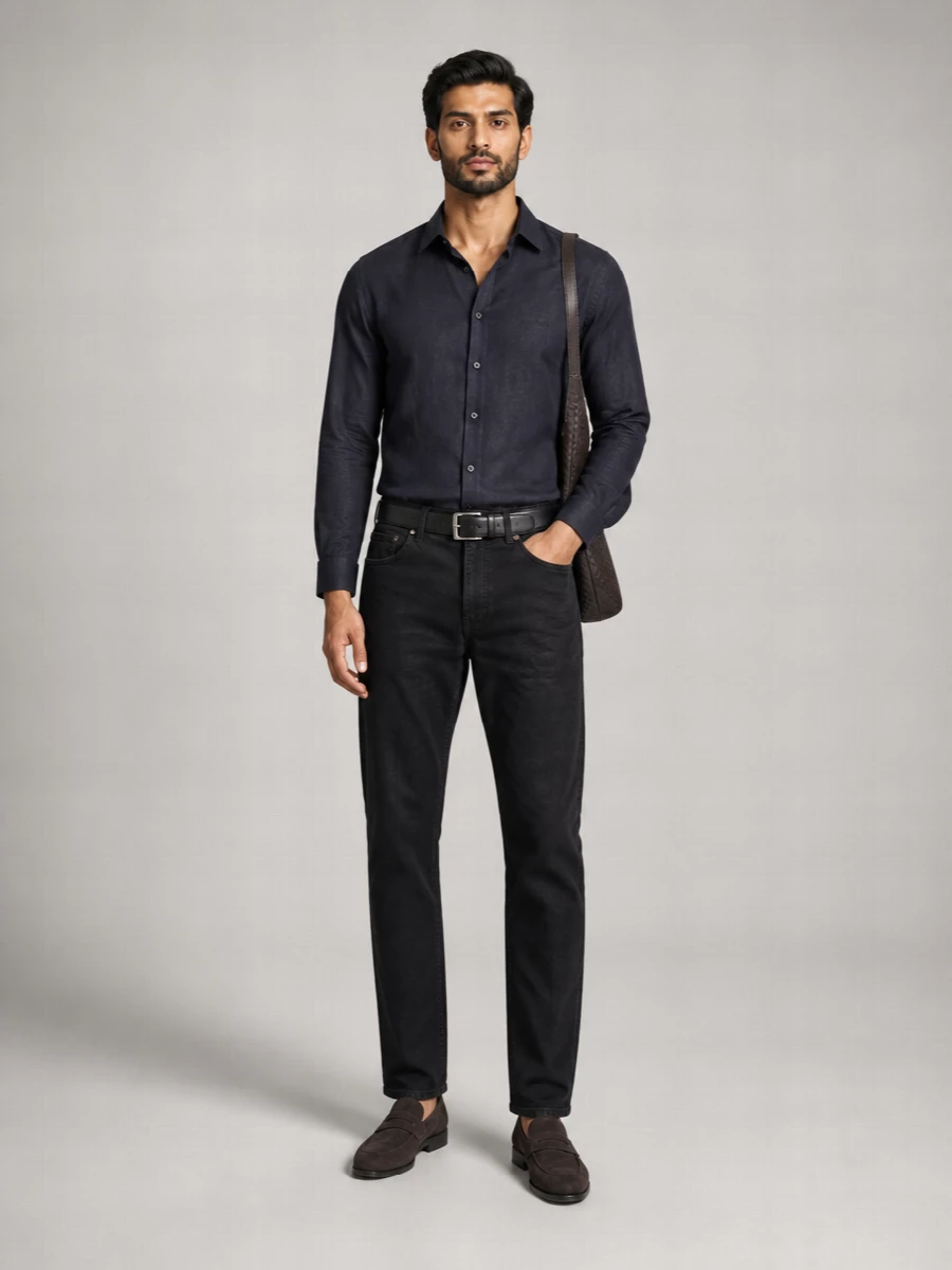 Etro Jacquard Straight-Leg Trousers