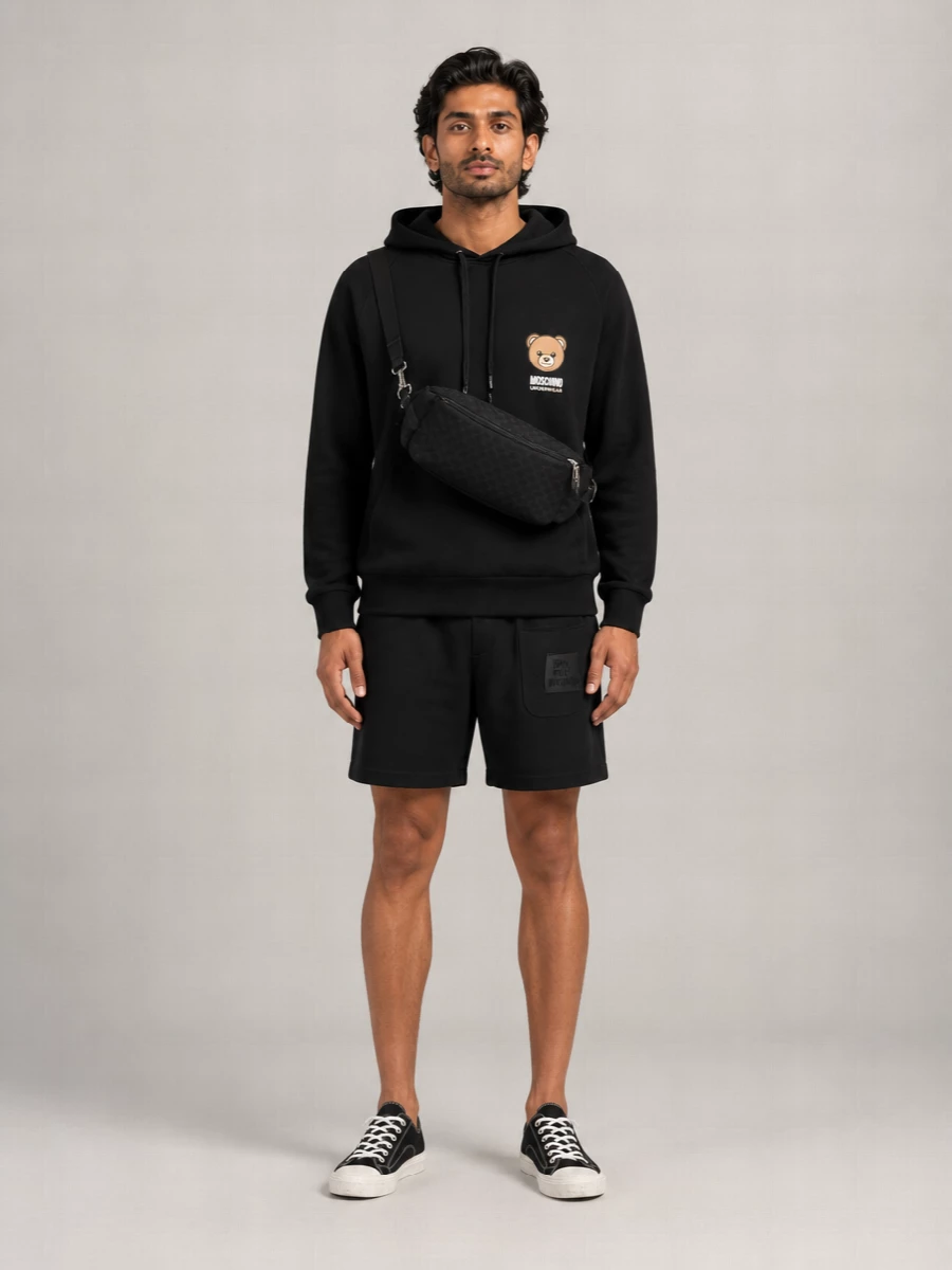Moschino Cotton Crewneck T-Shirt