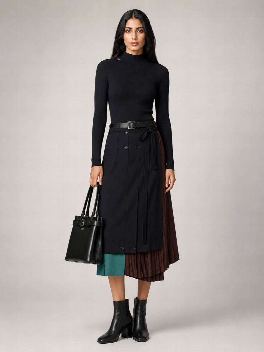 Prada Asymmetric Skirt