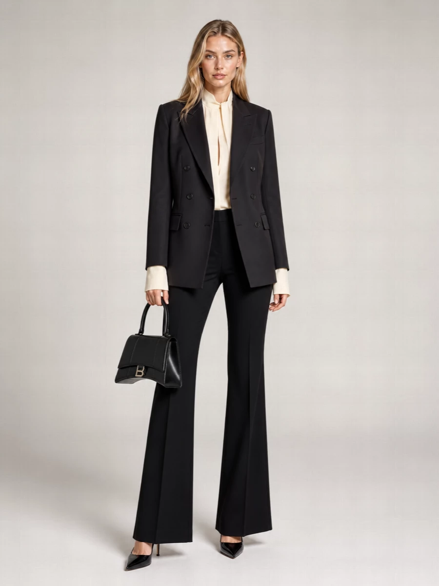 Tom Ford Silk Double-Breasted Blazer