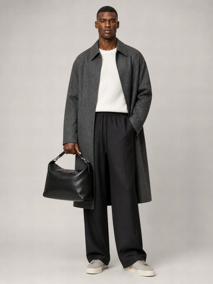 Fear Of God Wool Relaxed Trench Coat