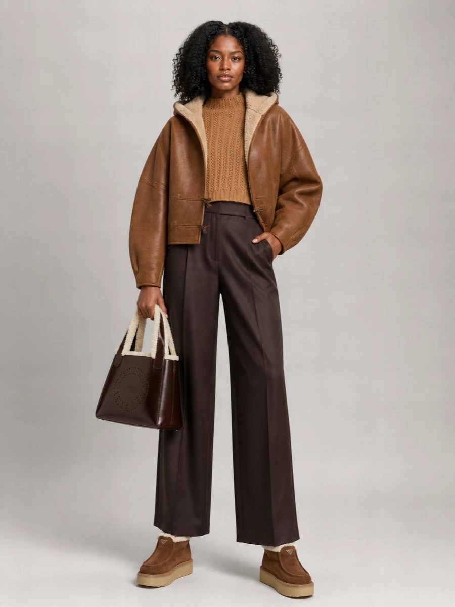 Stella Mccartney Alter Mat Small Leather Crossbody Bag