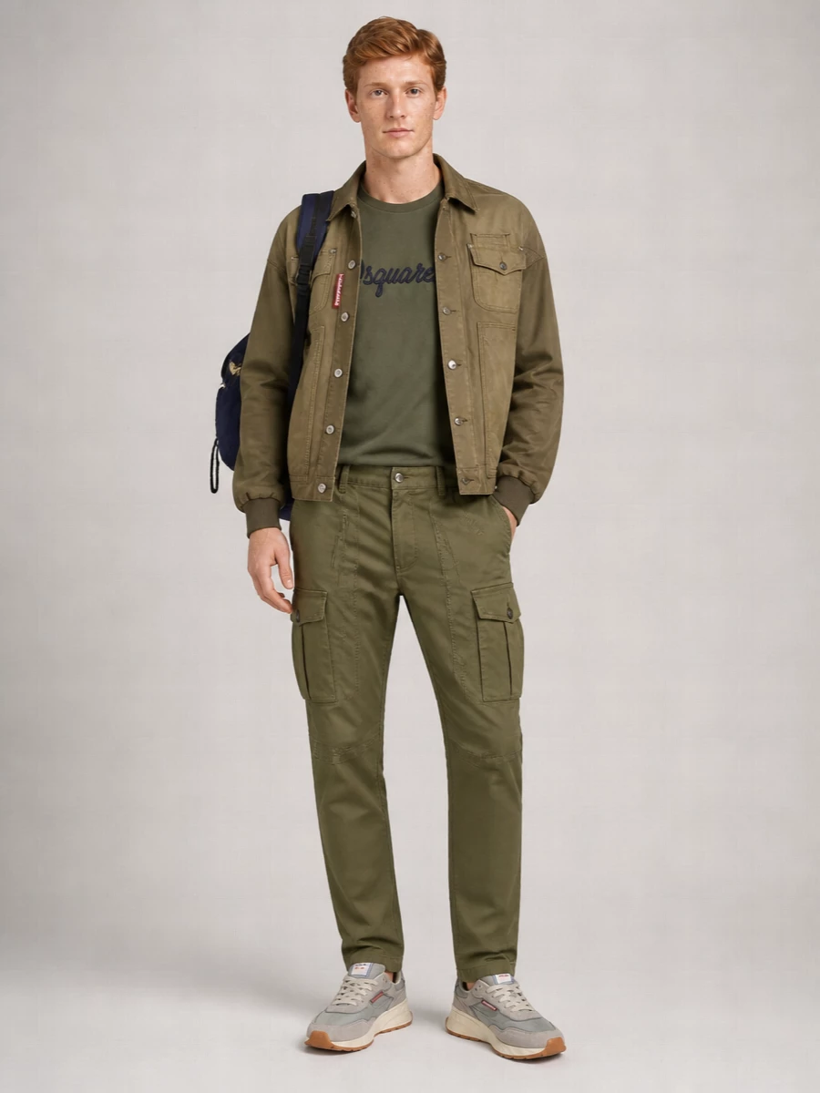Dsquared2 Cotton Shirt Jacket