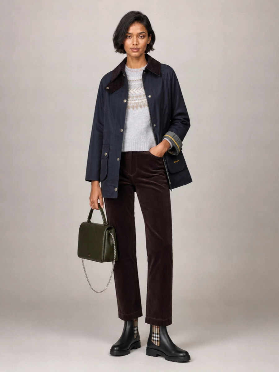 Barbour Cotton Single Breasted Coat