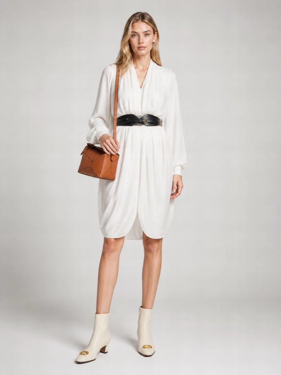 Loewe Cotton Knee-Length Dress