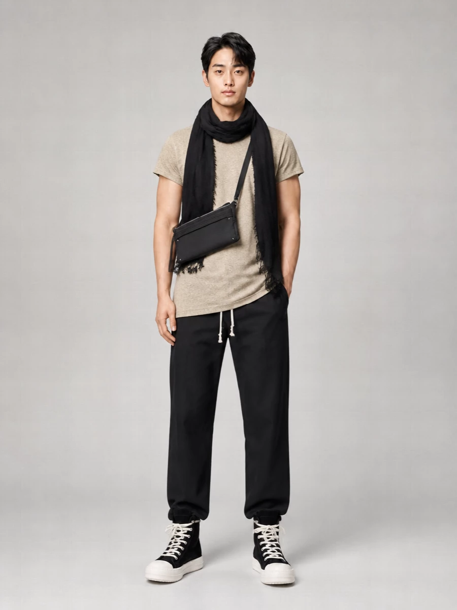 Rick Owens Short-Sleeve Sweater