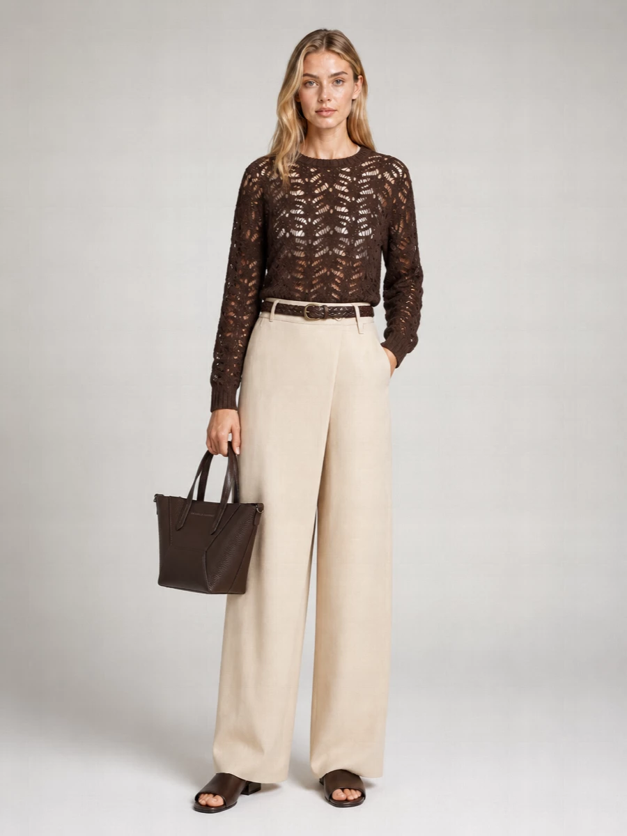 Brunello Cucinelli Calf Leather Belt