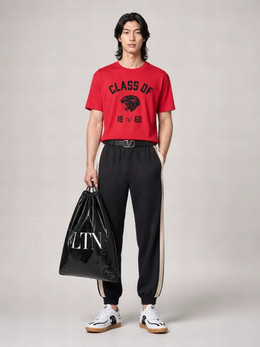 Valentino Panther Print T-Shirt