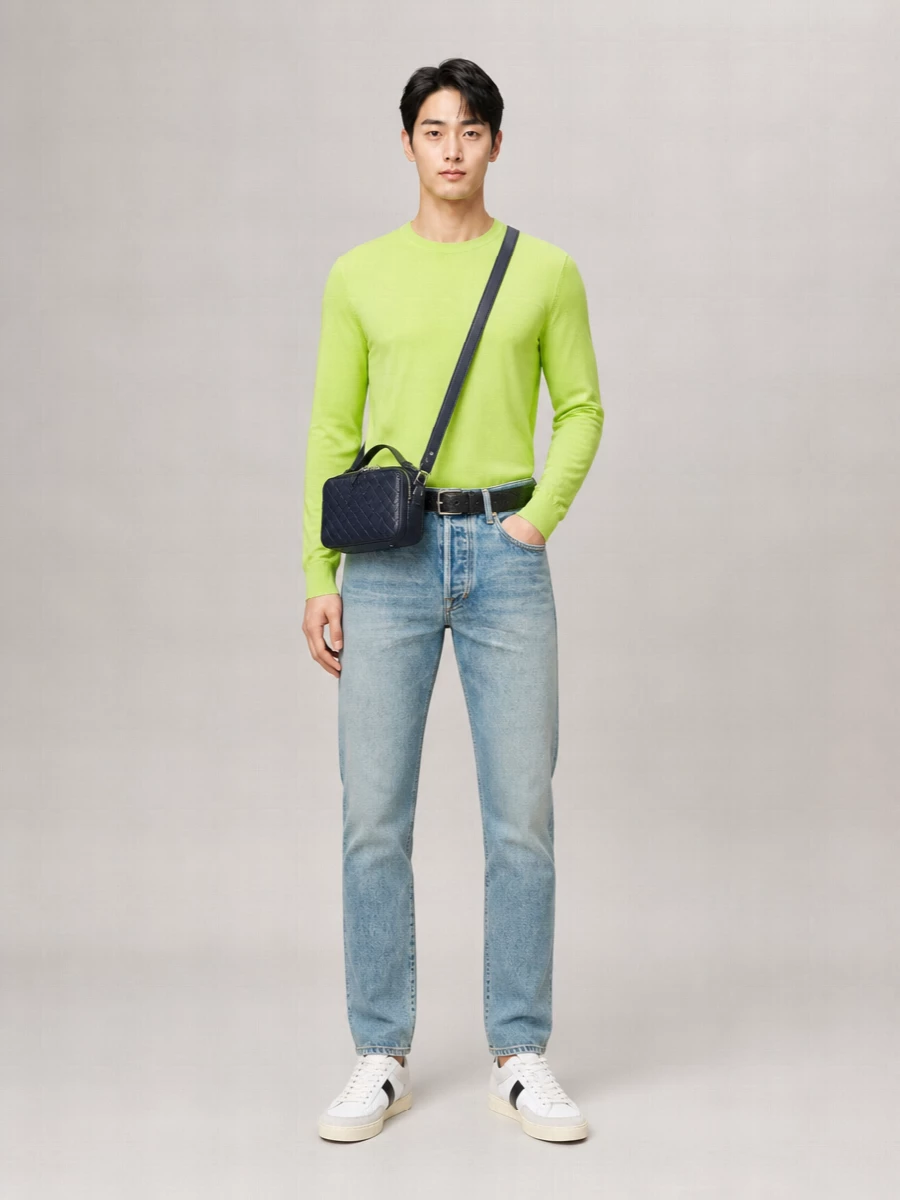 Tom Ford Cotton Crew-Neck Long-Sleeve Sweater