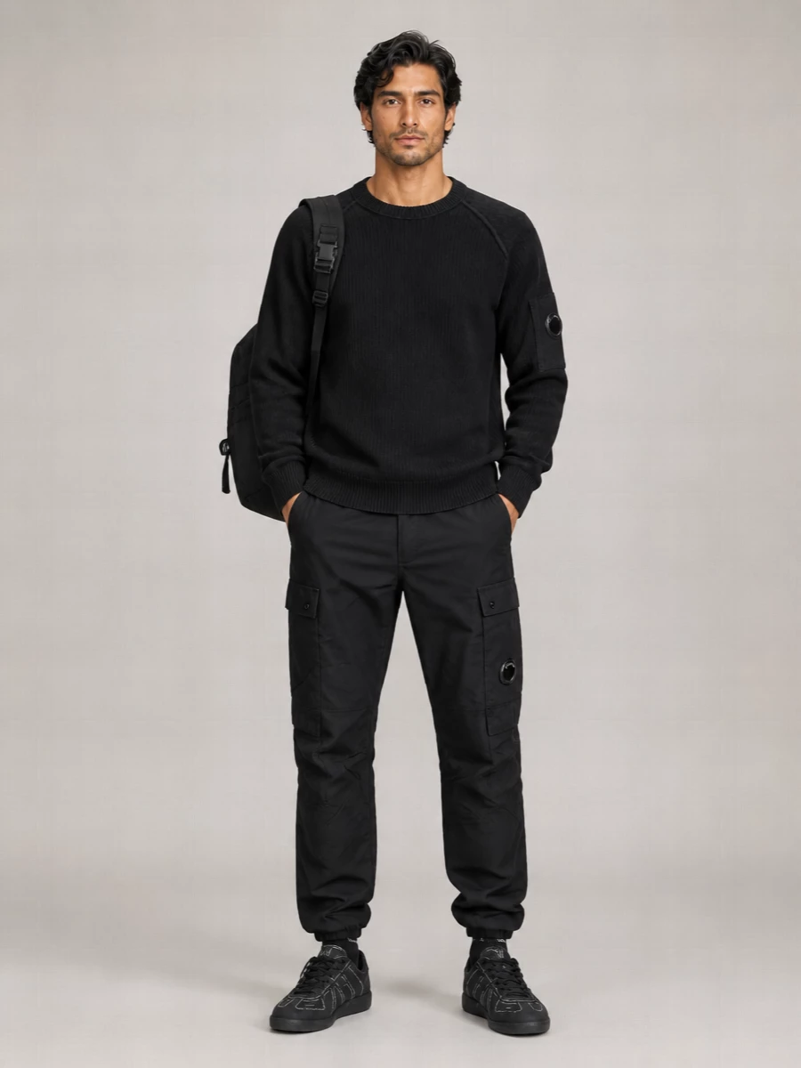 Maison Margiela Leather Low-Top Sneakers