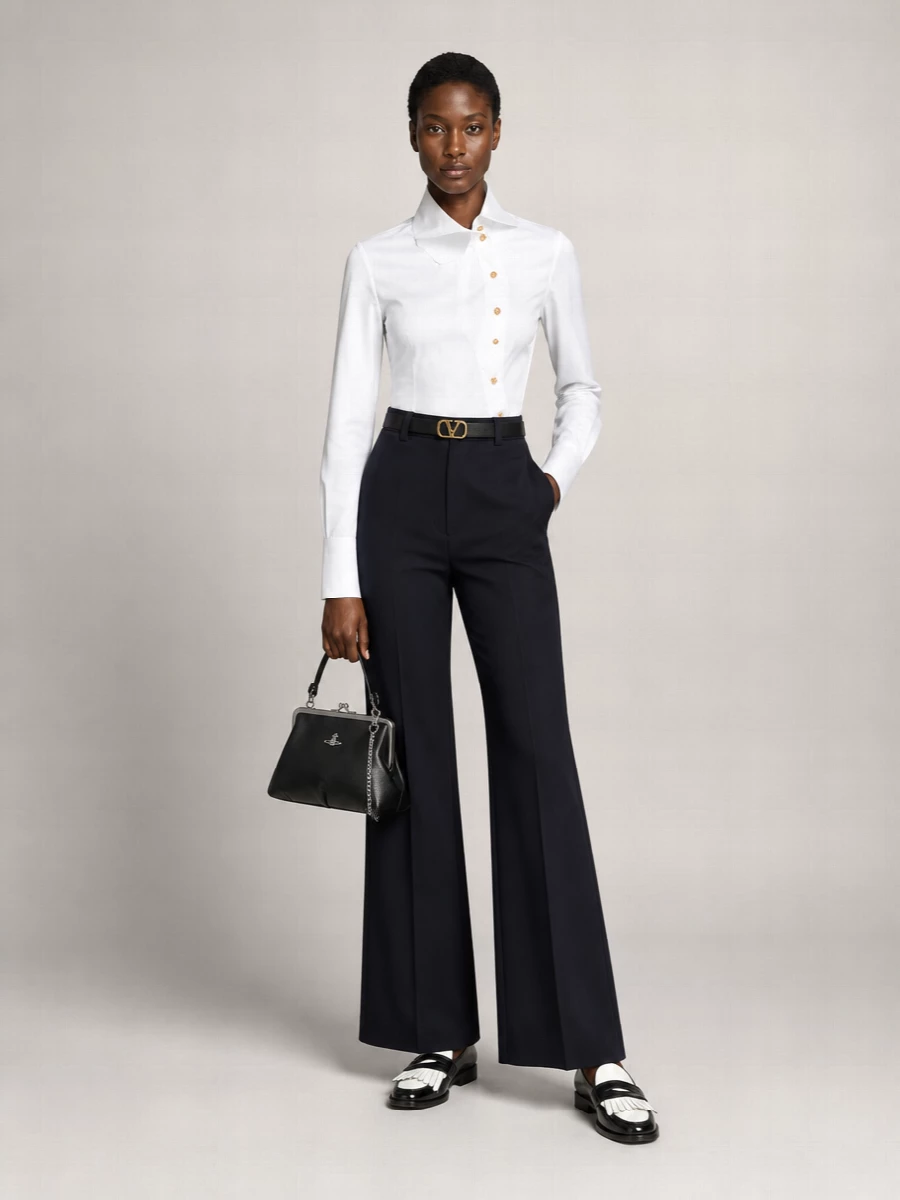 Valentino Garavani Leather Reversible Belt