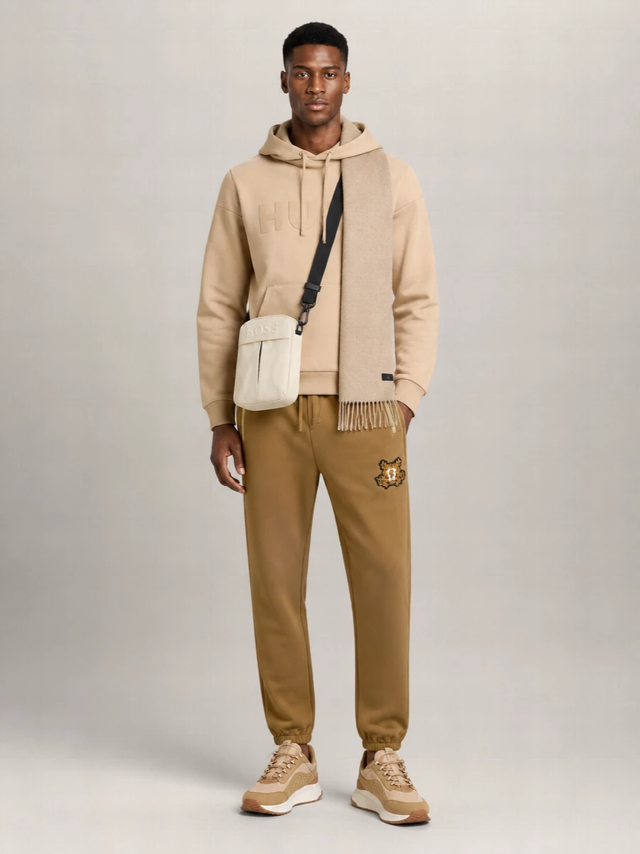 Boss Straight-Leg Track Pants