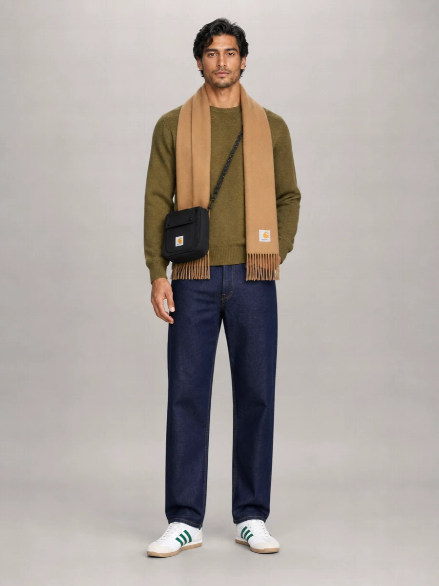 Carhartt Wip Crewneck Wool-Blend Jumper