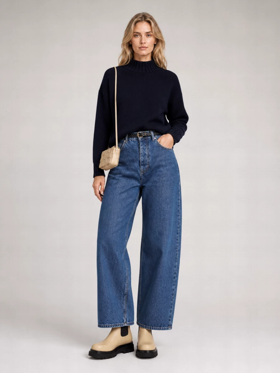 Bottega Veneta denim straight-leg jeans