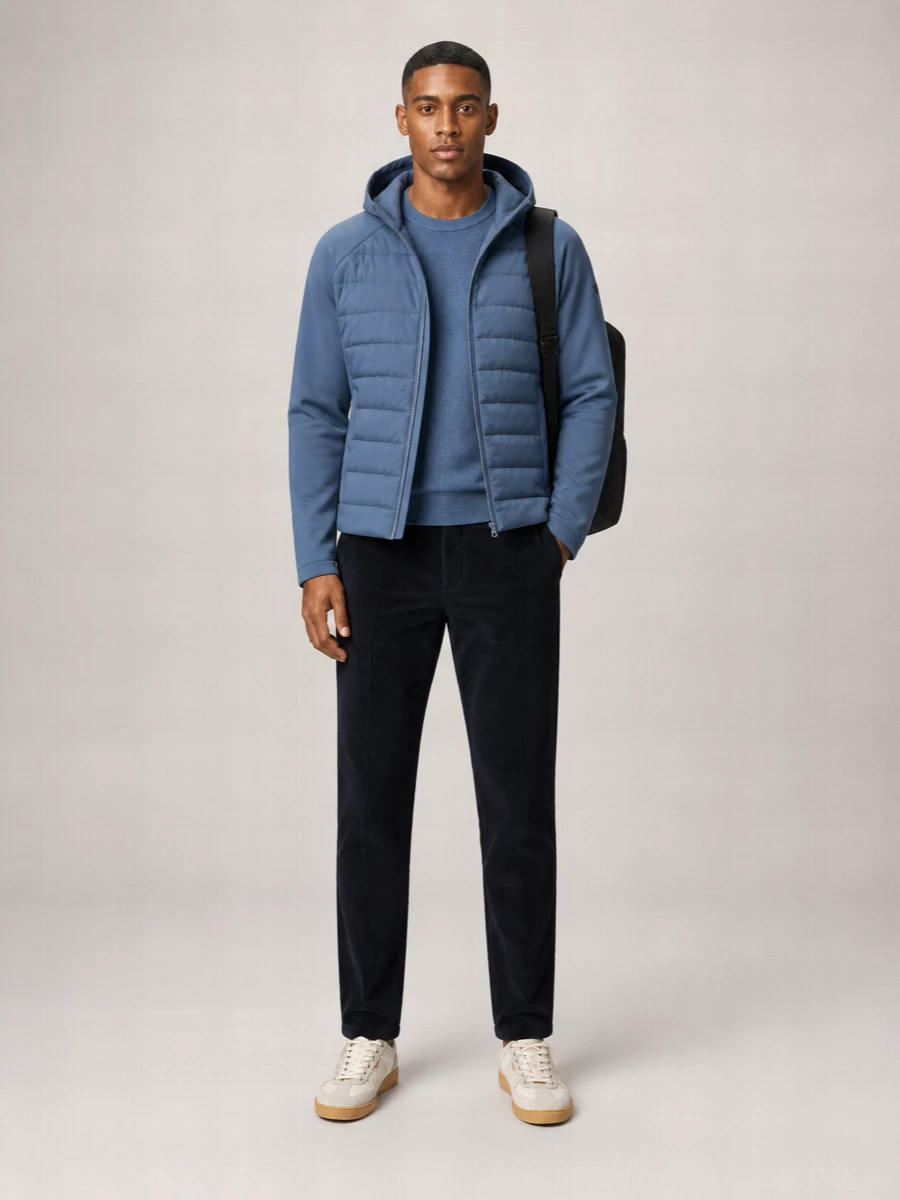 Paul & Shark Technical Hooded Puffer Jacket
