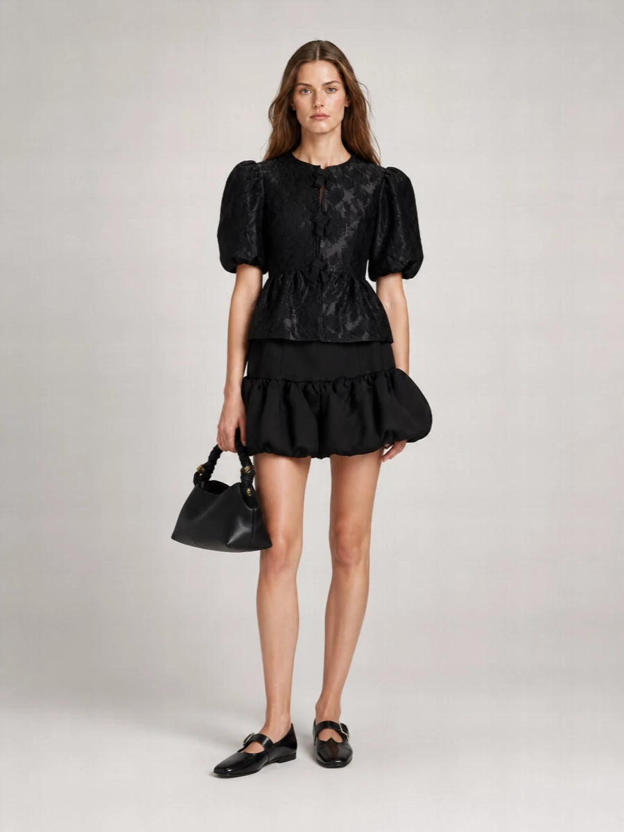 Ganni Peplum Jacket