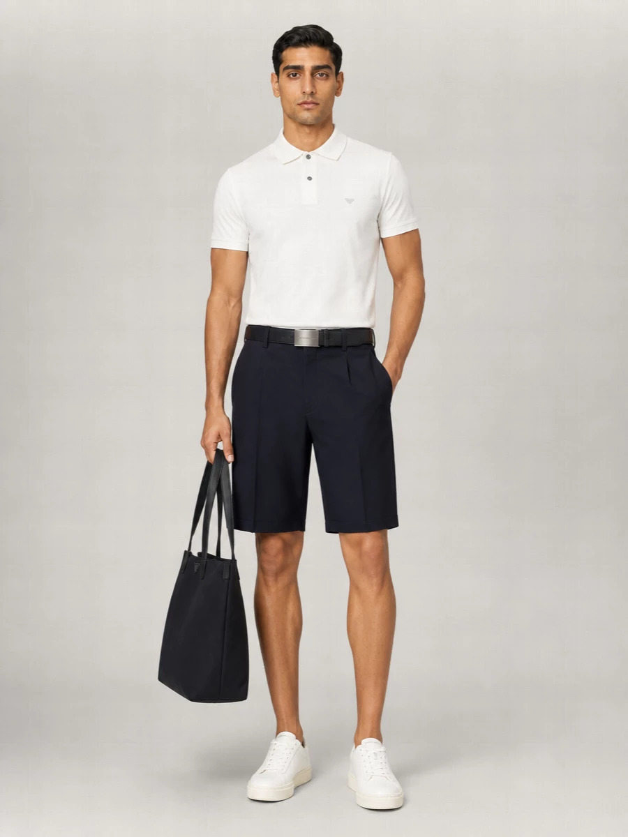 Emporio Armani Cotton Polo Shirt