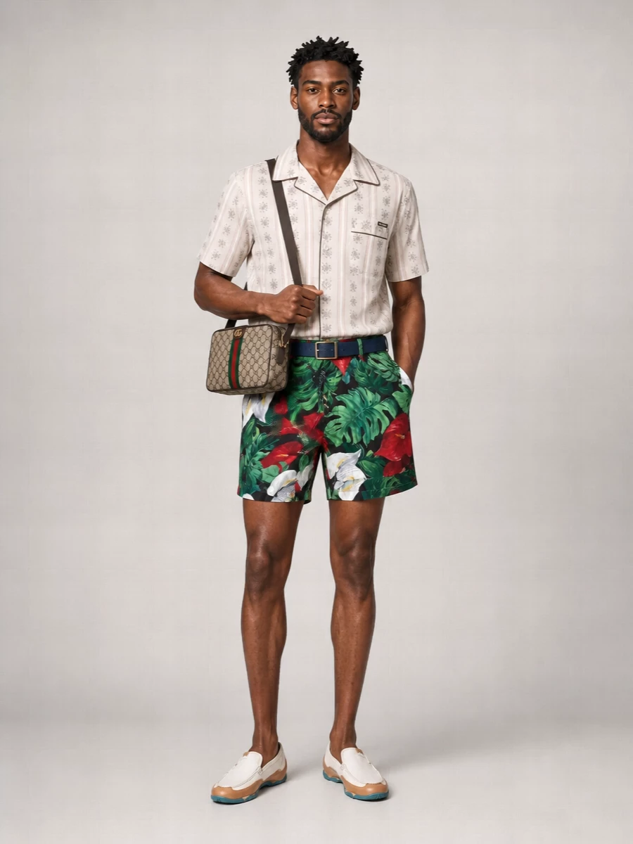 Dolce&Gabbana Floral Deck Shorts