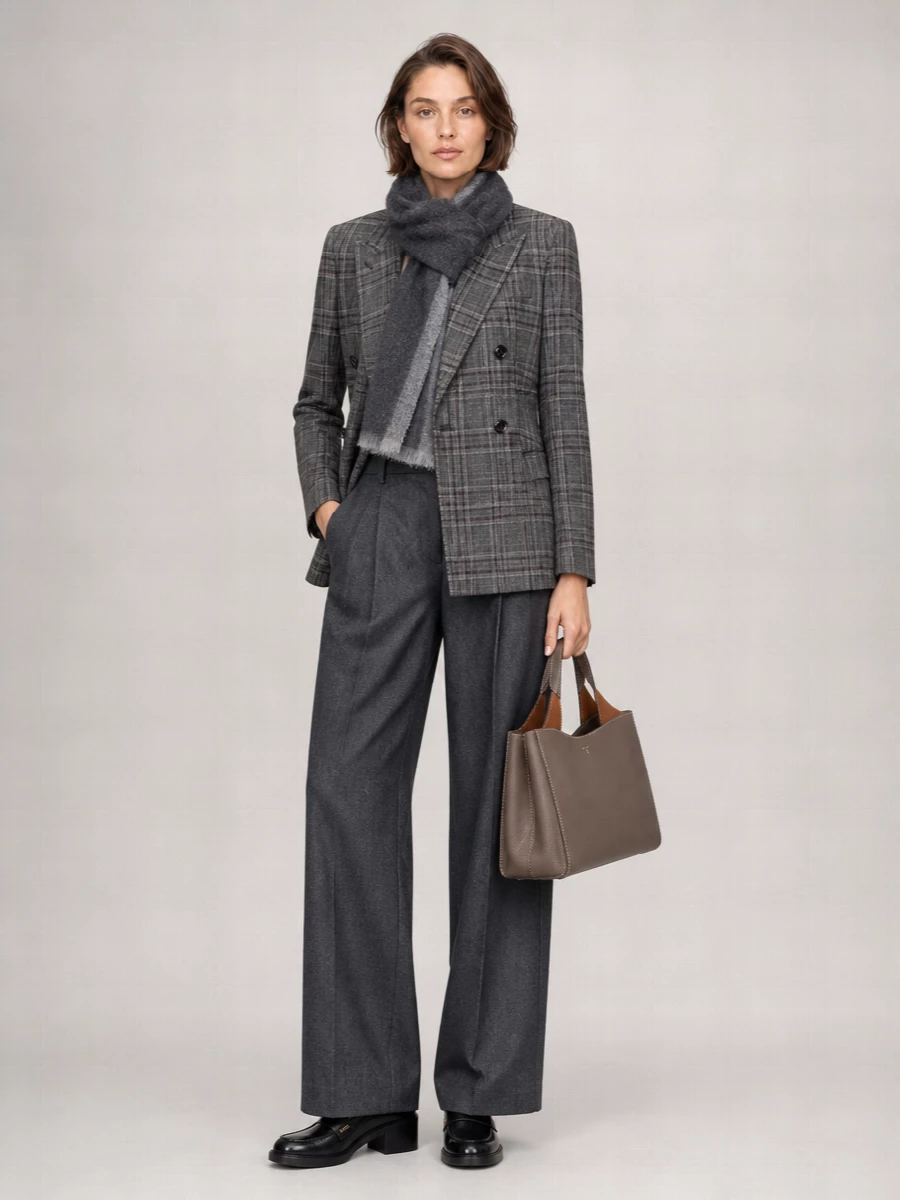 Tagliatore silk blend double breasted blazer