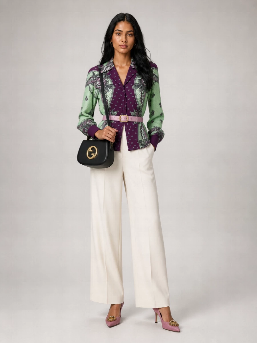 Gucci Blondie Leather Crossbody Bag